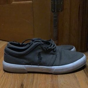 R.L. Polo Men’s dark grey shoes